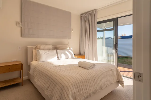 King bedroom opening to the verandah